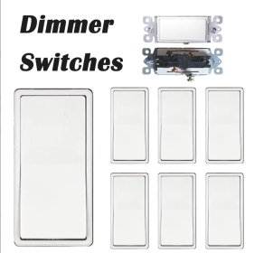 Plastic Dimming Light Buttons