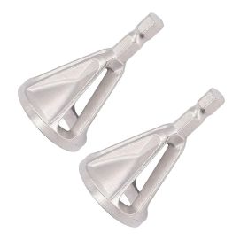 2 Piece Chamfering Tool - Small, Portable, Precise. Quickly Smooths The Edges Of A Variety Of Materials And Safely Removes Sharpness