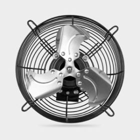 iPower 7 Inch Shutter Exhaust Fan Aluminum,High Speed,2-PACK, Silver