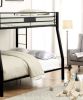 Limbra Sandy Black Finish Full XL/Queen Bunk Bed