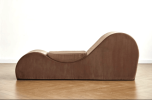 Solace Yoga Chaise Lounge Chair for Stretching, Relaxation & Exercise, Ergonomic Design with Soft Yet Firm High-Density Foam Core