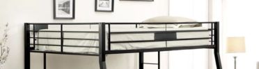 Limbra Sandy Black Finish Full XL/Queen Bunk Bed