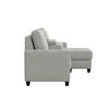 Wallace & Bay Drason Gray Reconfigurable Sectional