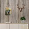 NEW Wood Duck Wall or Door Hanging Prints Aluminum Metal Sign Kitchen Wall Bar Bathroom Plaque Home Decor Front Door Plaque, 12x16, Multicolor