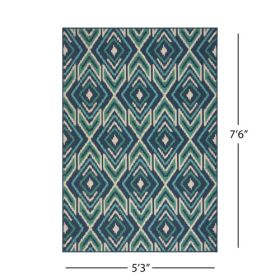 Rug (Color: Navy blue)