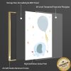 Framed Canvas Wall ArtOil Paintings Impressionism Aesthetic Prints Canvas Paintings for Living Room Bedroom Office Home; 3 Panels
